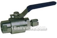 Air supply pipe measurement ball valves