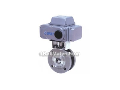 Electric regulative ball valves