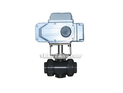 Electric UPVC ball valves