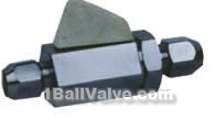 QY-1 pneumatic pipe ball valves