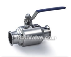 Sanitary sleeve ball valves