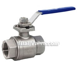 Two-plate inner thread square ball valves