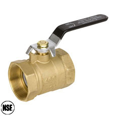 300 WOG / Psi > Standard Port > NSF > Screwed Brass Ball Valve